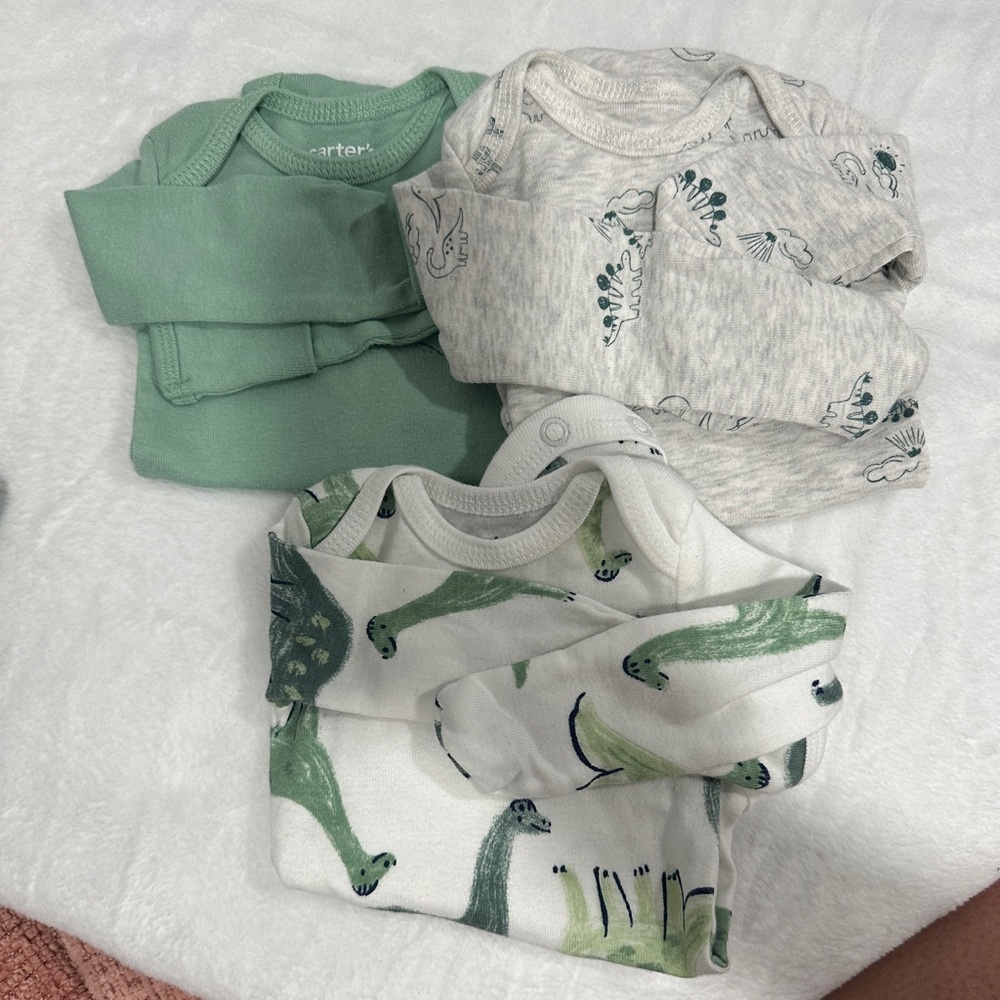 Newborn boy sleepers